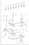 Proxxon 27200 Mini Press Spare Parts